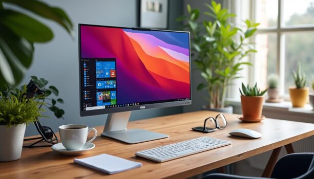 profitez d'une offre exceptionnelle sur un pc tout-en-un asus équipé d'un puissant processeur core i5. idéal pour le travail comme pour le divertissement, ce bon plan à prix réduit est à ne pas manquer !