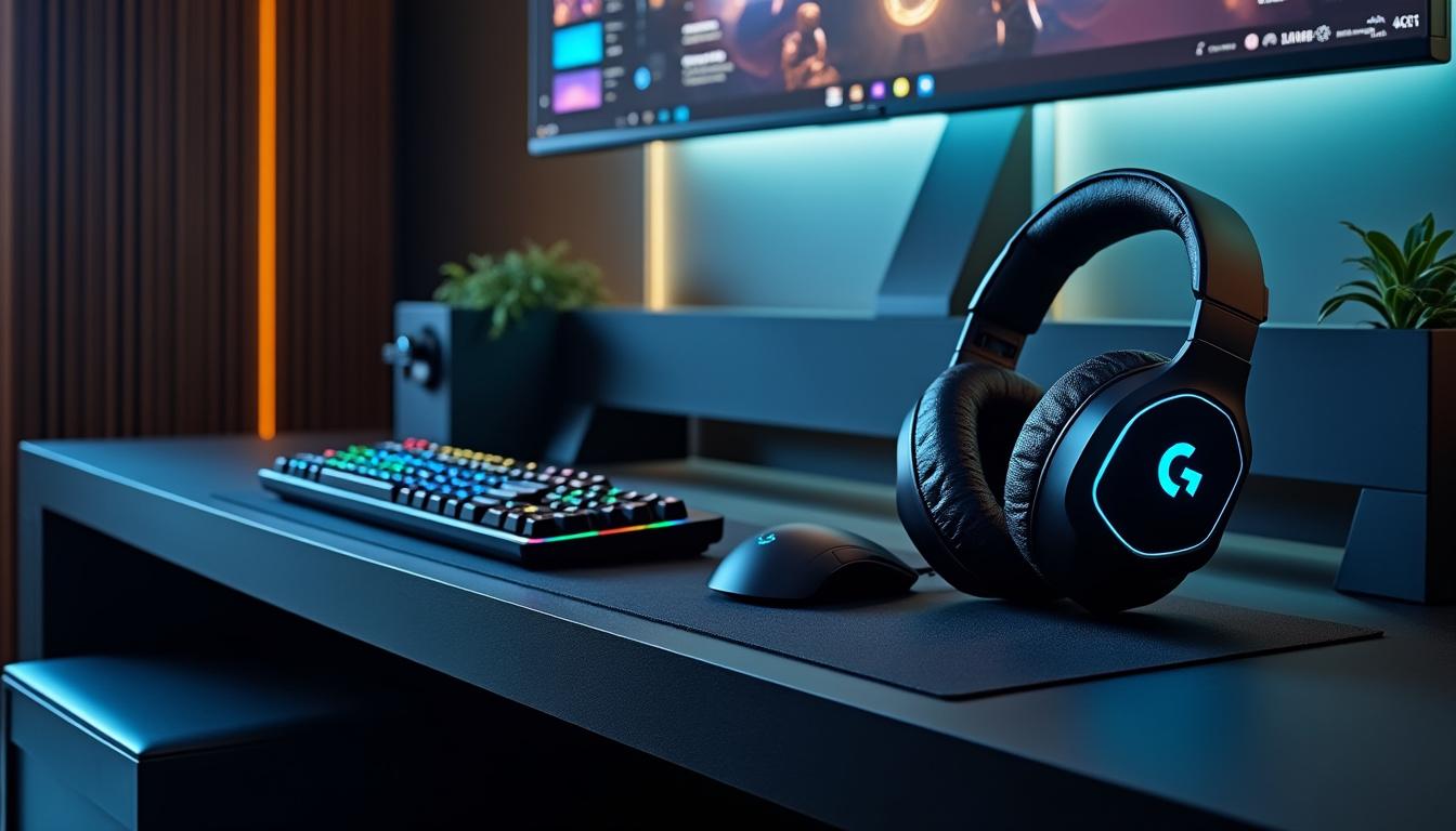 profitez de 46% de réduction sur le casque gamer sans fil logitech g pro x, une offre exceptionnelle compatible avec pc, ps5 et nintendo switch. son immersif, confort premium et autonomie longue durée au meilleur prix !