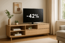 découvrez notre offre incontournable : un meuble tv à -42 % pour sublimer votre salon ce lundi. ne manquez pas cette occasion de allier style et praticité à prix réduit !