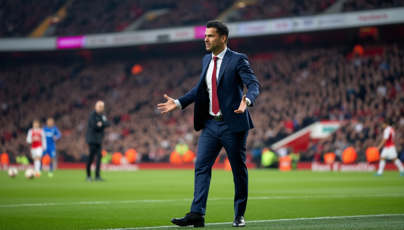 L'Art de l'Onction : Le coaching stratégique d'Arteta permet à l'Arsenal de Trossard de tenir tête à un City de Doku frustré dans le temps additionnel. 1 découvrez comment le coaching stratégique de mikel arteta a permis à arsenal, mené par trossard, de résister à la pression de manchester city et d’un doku frustré lors des derniers instants du match. analyse, suspense et maîtrise tactique au rendez-vous !