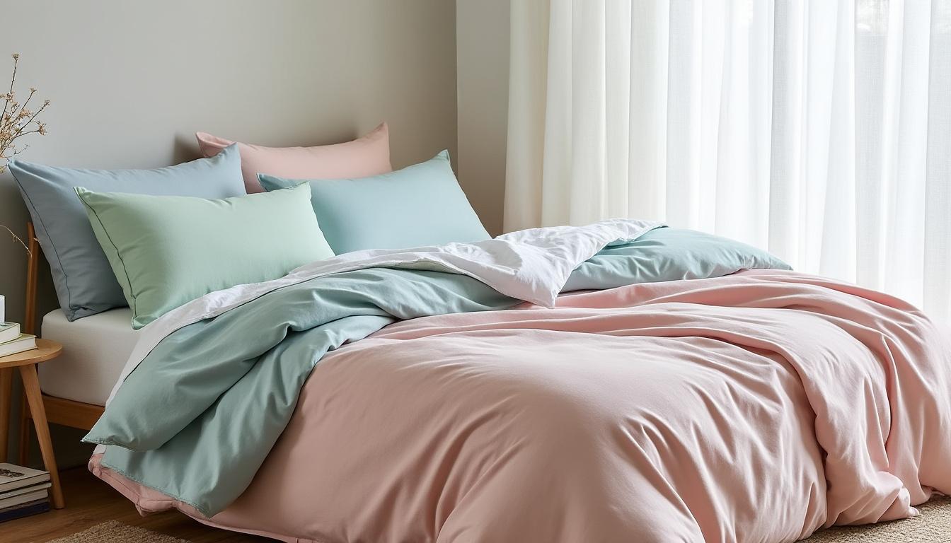Ne manquez pas cette opportunité exceptionnelle : une housse de couette en coton à prix réduit chez Auchan ! 4 profitez dès maintenant d’une housse de couette en coton de qualité à prix réduit chez auchan. saisissez cette offre exceptionnelle pour renouveler votre linge de lit à petit prix !