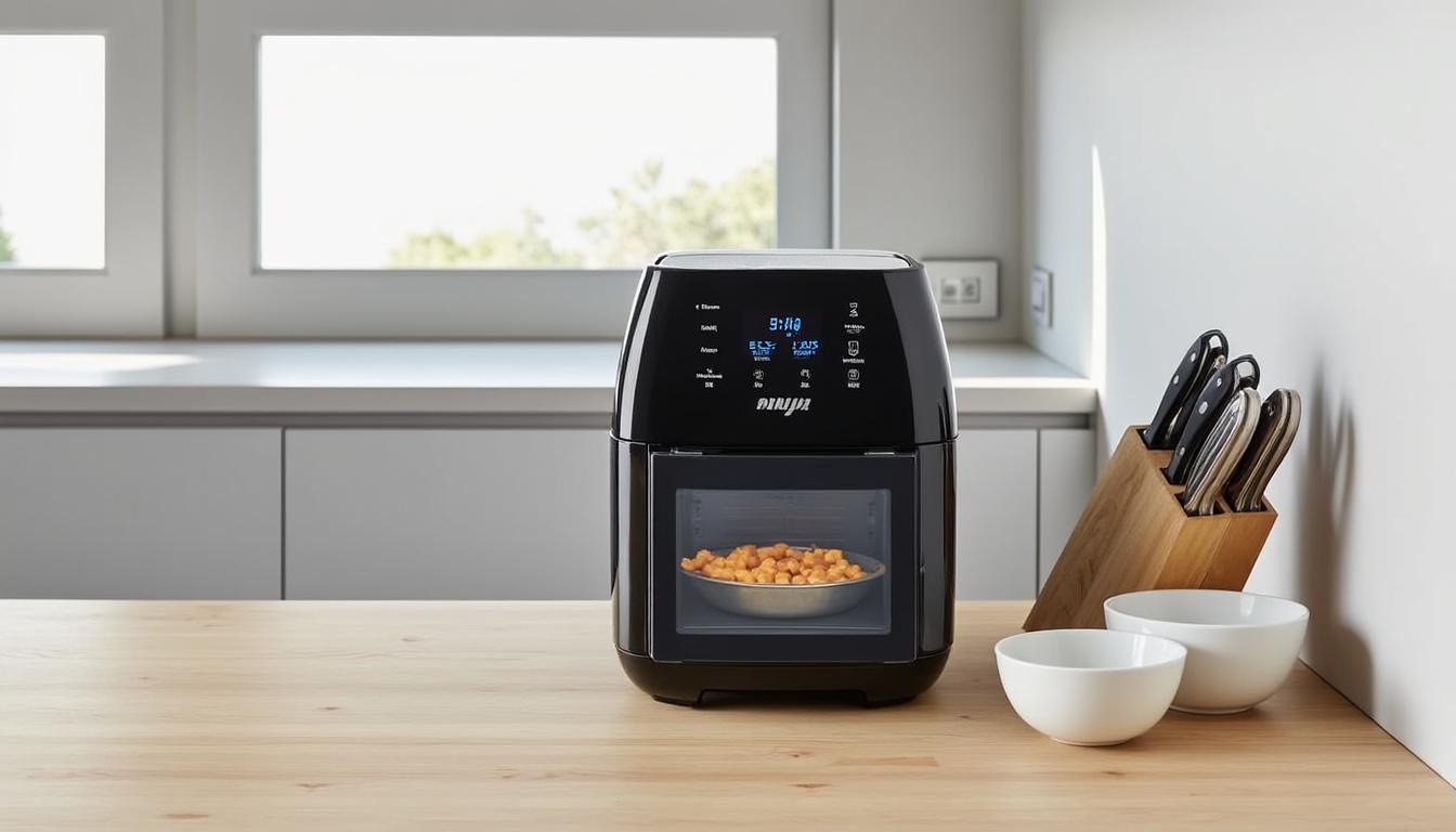Ninja CRISPi : L'Airfryer en verre révolutionnaire à prix imbattable, une opportunité à ne pas manquer ! 1 découvrez le ninja crispi, l’airfryer en verre qui révolutionne la cuisson saine à petit prix. profitez d’une capacité exceptionnelle, d’un design moderne et d’une cuisson sans huile : une offre limitée à ne surtout pas manquer !