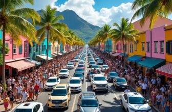 découvrez comment le black friday à papeete a attiré une foule record, provoquant embouteillages et courses effrénées aux meilleures offres pour préparer un noël malin et économique.