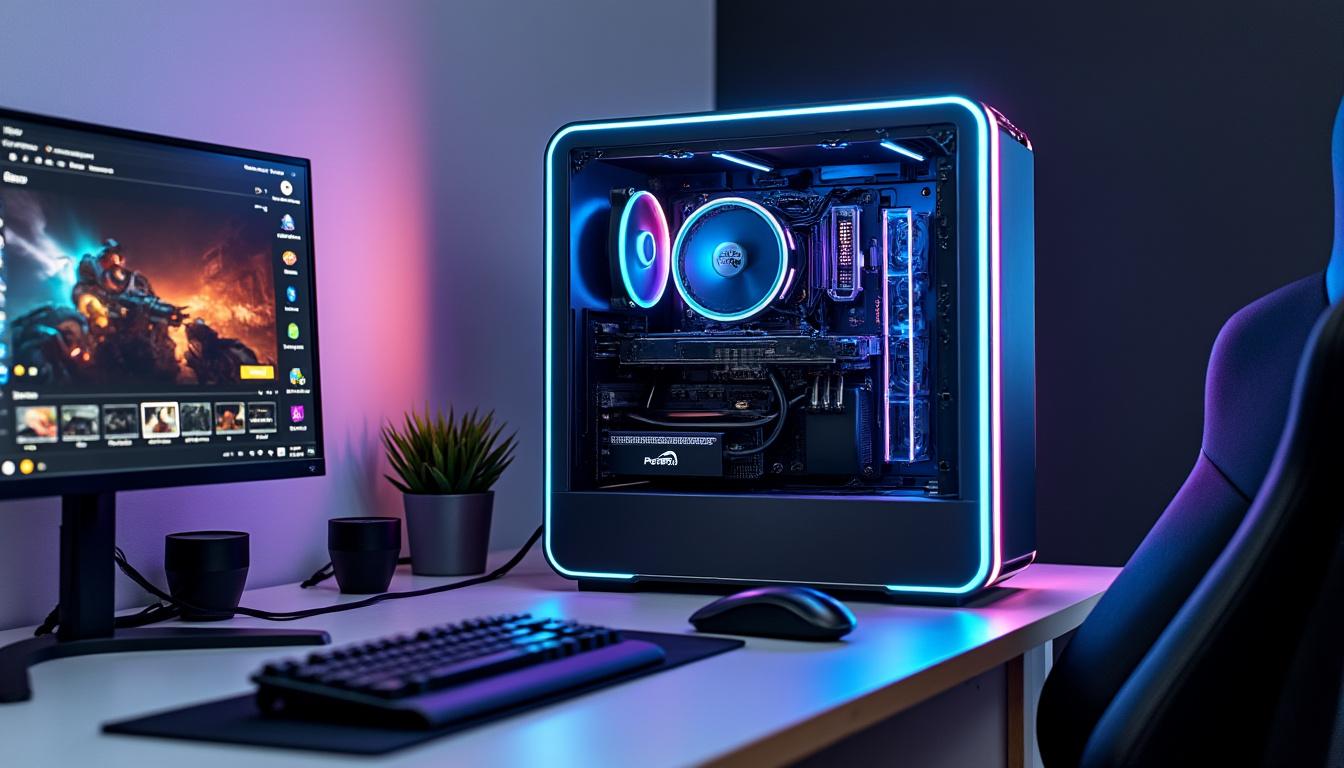 profitez de 150€ de réduction sur ce pc gamer équipé d'une rtx 5070 ti, idéal pour jouer en qhd 1440p avec des performances exceptionnelles. saisissez cette opportunité pour améliorer votre expérience de jeu !