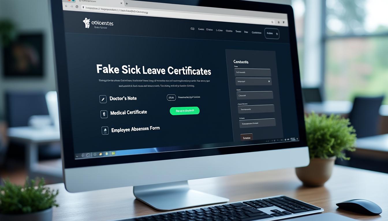 Laisse-moi te raconter comment j'ai réussi à obtenir un faux arrêt de travail en ligne : une expérience à ne pas reproduire 1 découvrez le récit d'une expérience risquée : comment j'ai réussi à obtenir un faux arrêt de travail en ligne, les dangers encourus et pourquoi il ne faut surtout pas tenter de reproduire cette démarche illégale.