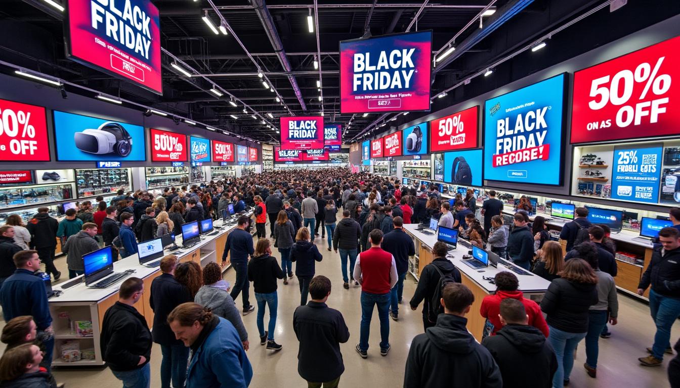 Les Meilleures Offres Électroniques du Black Friday 2025 Dès Maintenant : Marques Prestigieuses comme Apple, Sony, Samsung et Plus Encore 1 découvrez dès maintenant les meilleures offres électroniques du black friday 2025 avec des réductions exceptionnelles sur des marques prestigieuses comme apple, sony, samsung et bien plus. ne manquez pas ces promotions exclusives !