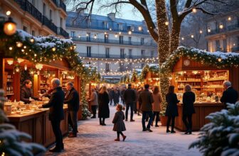 profitez d'une offre exceptionnelle au marché de noël dans le jardin secret d’un hôtel parisien : dégustations gratuites, animations festives et ambiance magique vous attendent !