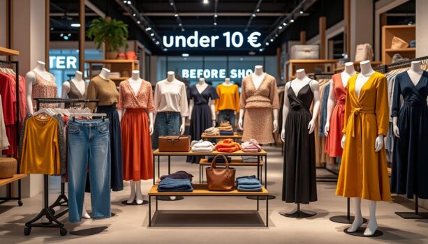 profitez de notre offre exclusive mode et trouvez des vêtements tendance à moins de 10 euros avant minuit ! ne manquez pas cette opportunité unique de renouveler votre garde-robe à petit prix.
