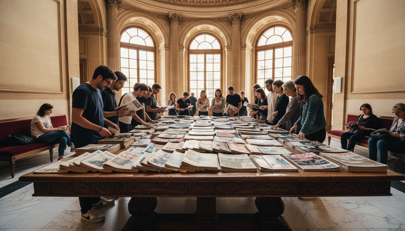 profitez d'une offre exceptionnelle ce samedi à la cinémathèque du panthéon : plus de 300 magazines gratuits à découvrir. ne manquez pas cette opportunité unique !