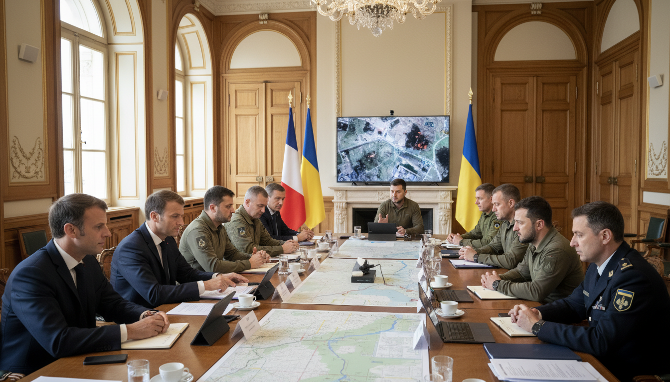 La France réclame un accord de sécurité solide pour l’Ukraine après les « bons échanges » entre Trump et Zelensky 1 la france appelle à un accord de sécurité solide pour l’ukraine suite aux échanges positifs entre trump et zelensky, visant à renforcer la stabilité régionale.