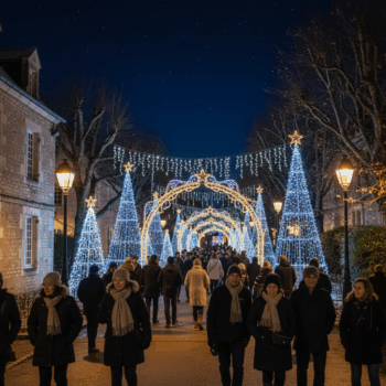 plongez dans la magie de noël 2025 en essonne avec un parcours illuminé gratuit à découvrir en famille. une expérience féerique et incontournable pour petits et grands.