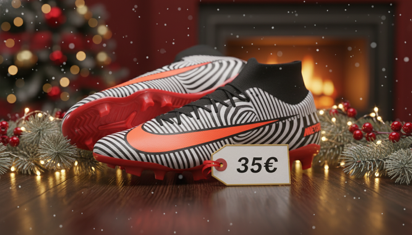 Offre exceptionnelle de Noël : Les crampons iconiques Nike Mercurial à moitié prix, dès 35€ seulement ! 5 profitez de notre offre exceptionnelle de noël : les crampons iconiques nike mercurial à moitié prix, dès 35€ seulement ! ne manquez pas cette occasion unique de performer avec style.
