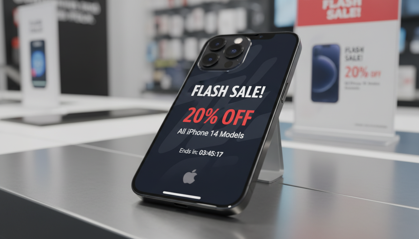 découvrez l'offre exclusive apple sur l'iphone 14 chez cdiscount. profitez de la promotion secrète et bénéficiez d'un prix avantageux sur le dernier smartphone d'apple.