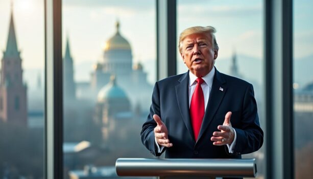 découvrez les dernières déclarations de trump qui évoque une « bonne chance » pour un accord de paix en ukraine dans notre analyse complète.