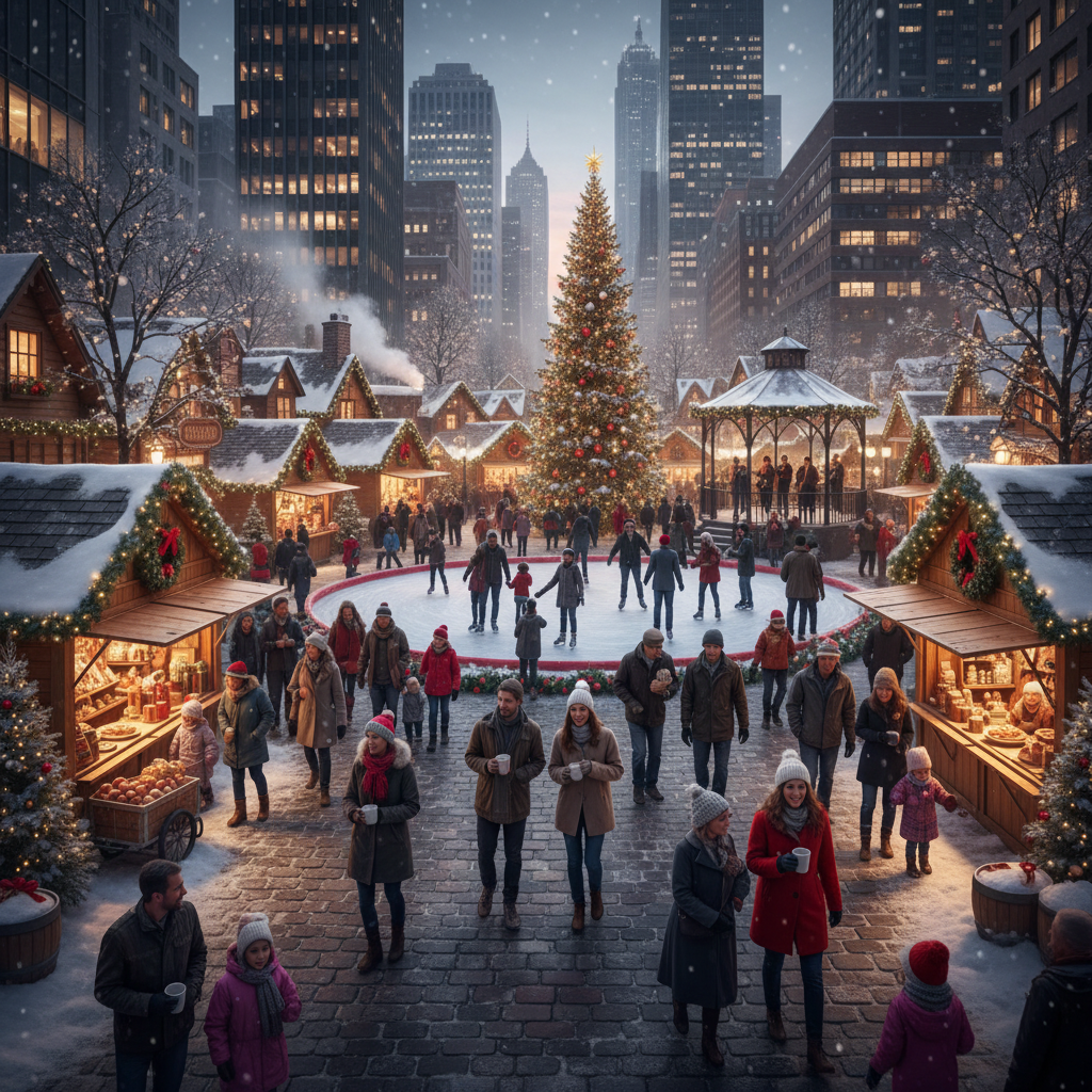 Villages de Noël : opportunités festives en milieu urbain et rural 4 découvrez les villages de noël, des lieux festifs uniques alliant traditions rurales et animations urbaines pour vivre la magie des fêtes en famille ou entre amis.