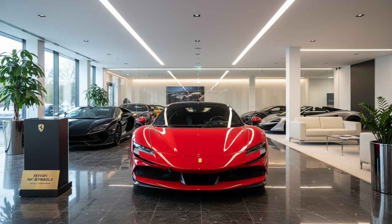 À vendre : L'ancêtre Ferrari SF90 de Carlos Sainz, affaire en or ou luxe excessif ? 5 découvrez l'histoire de la ferrari sf90 de carlos sainz, mise en vente : une opportunité unique entre passion automobile et investissement de luxe.