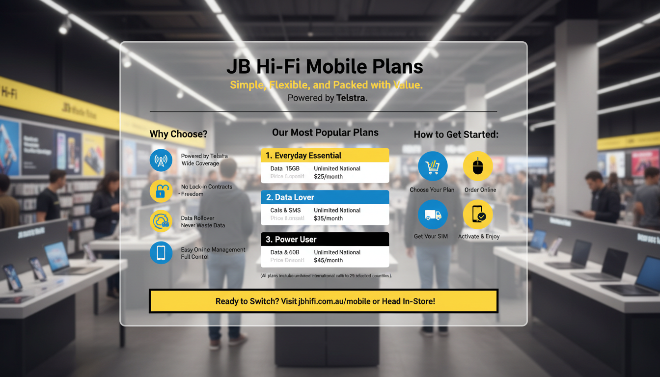 découvrez les forfaits mobiles jb hi-fi et profitez d'offres attractives. analyse complète pour savoir si c'est une affaire à ne pas manquer !