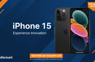 profitez de l'offre exceptionnelle sur l'iphone 15 chez cdiscount : des prix encore plus bas cette semaine uniquement. ne manquez pas cette occasion unique d'acquérir le dernier modèle apple à tarif réduit !