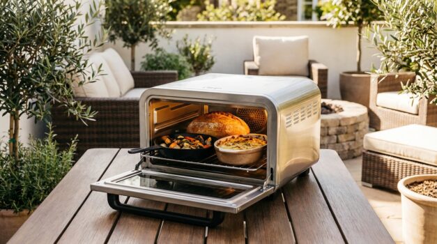 profitez de notre offre exceptionnelle avec 24% de réduction sur le four électrique d'extérieur ninja artisan. cuisson parfaite garantie pour vos repas en plein air !