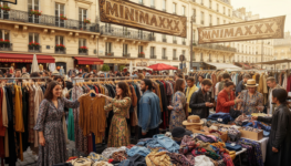 profitez de la grande braderie de vêtements vintage chez minimaxxx à paris ce week-end. des pièces uniques à prix mini, de 1€ à 10€ seulement. ne manquez pas cette super affaire mode rétro !