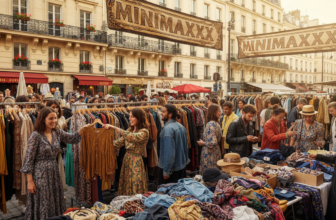 profitez de la grande braderie de vêtements vintage chez minimaxxx à paris ce week-end. des pièces uniques à prix mini, de 1€ à 10€ seulement. ne manquez pas cette super affaire mode rétro !