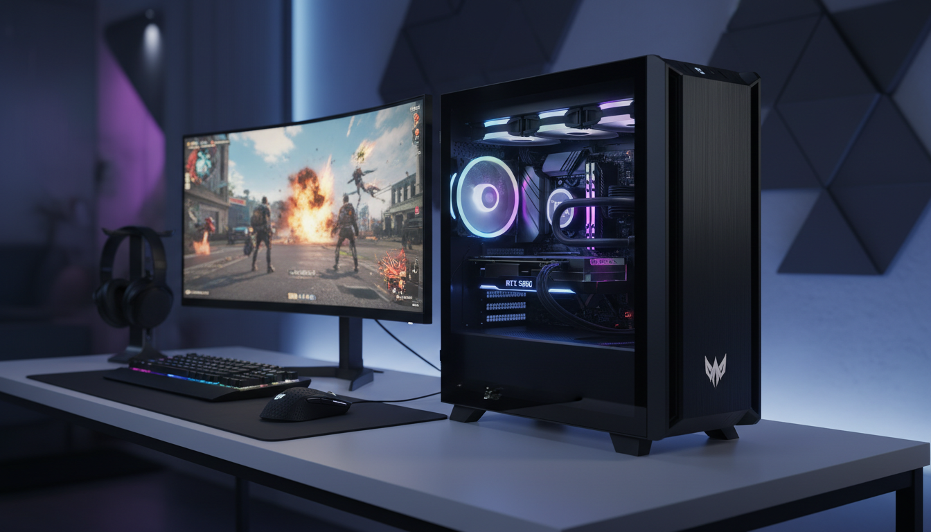 découvrez ce pc acer reconditionné équipé d'une rtx 5060, une offre exceptionnelle qui allie performance et prix attractif, idéale pour les joueurs à la recherche du meilleur rapport qualité-prix.