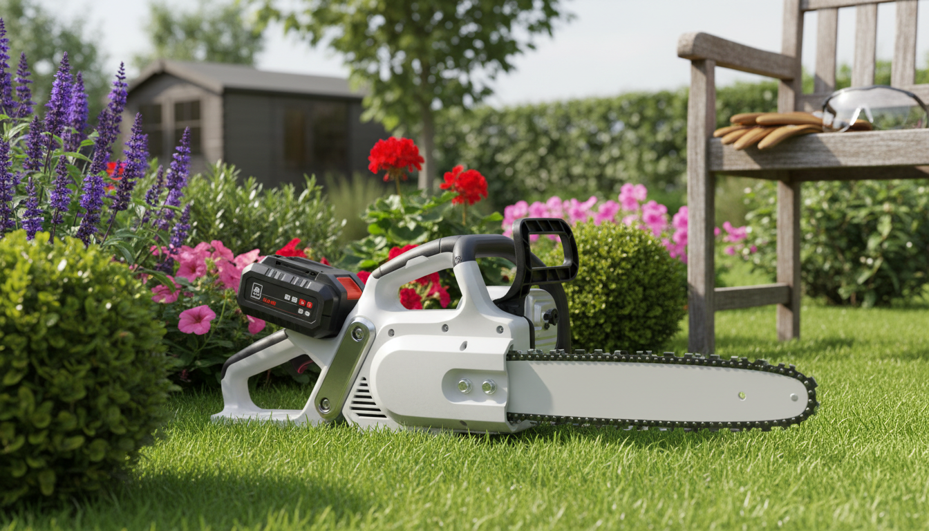 profitez de notre offre exceptionnelle pendant les soldes : tronçonneuse électrique avec double batterie, idéale pour les passionnés de jardinage. puissance et autonomie garanties à prix réduit !