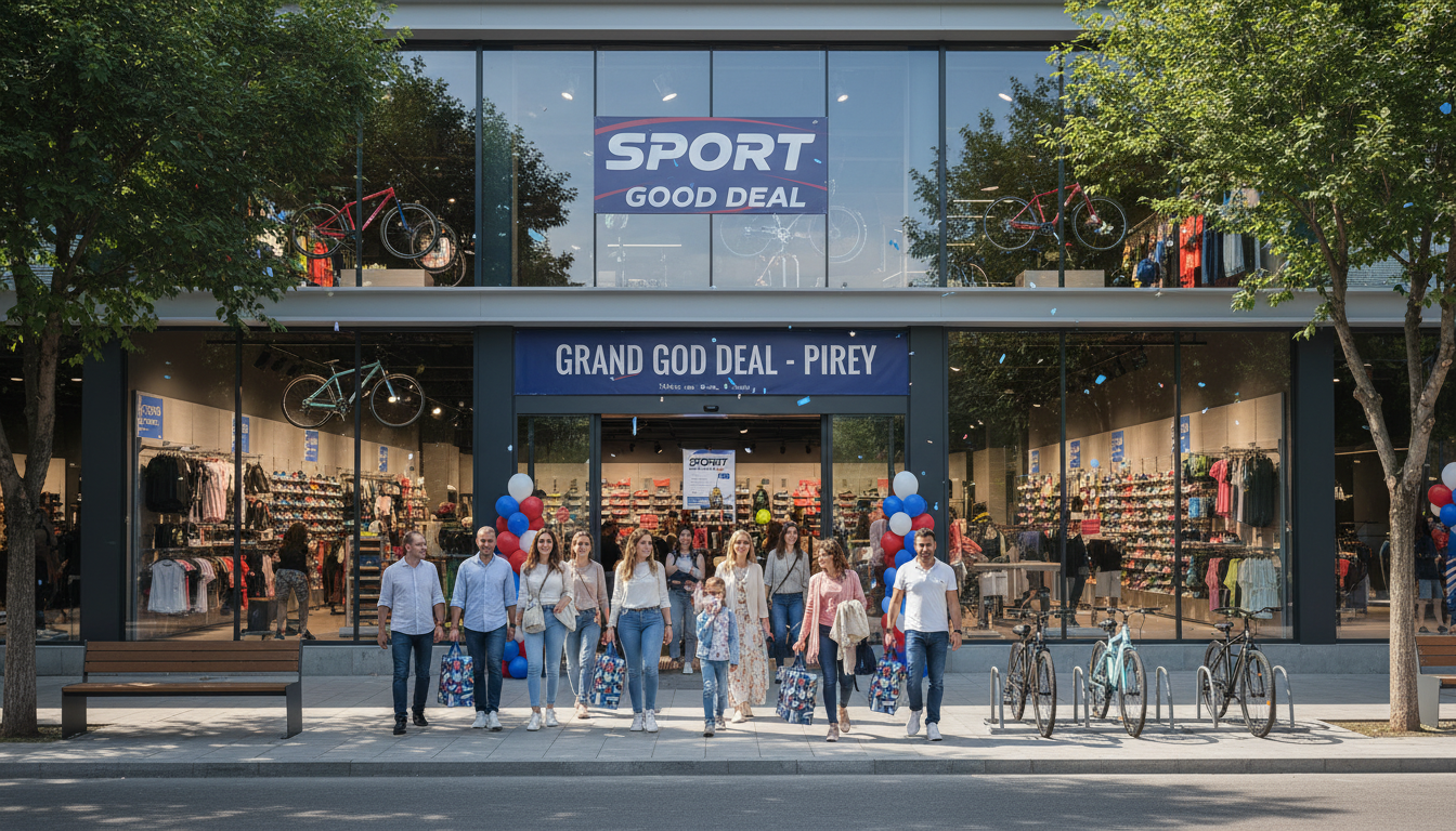 découvrez sport good deal à pirey : votre nouveau magasin dédié aux passionnés de sport avec des équipements de qualité à prix avantageux.