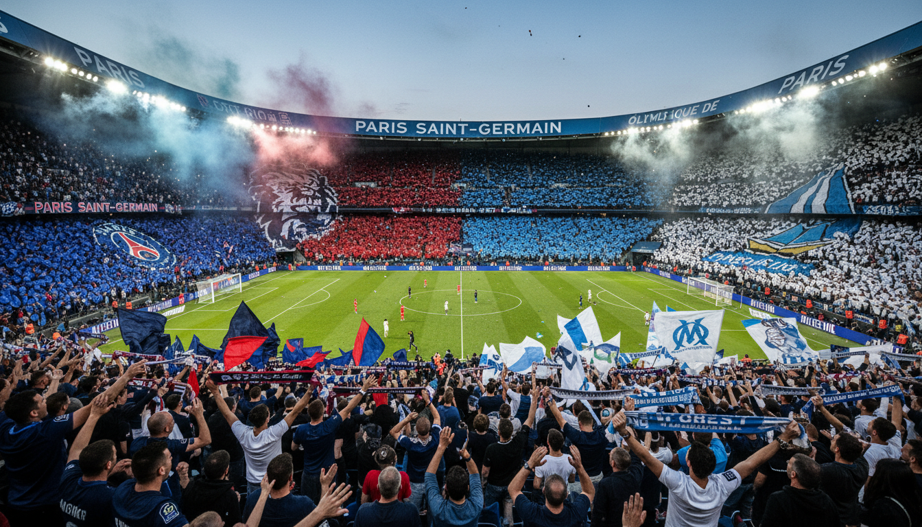 suivez le choc psg - om en direct sur ligue 1+ grâce à notre astuce secrète. ne ratez rien du match le plus attendu de la saison !