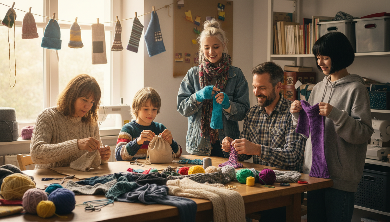 Recycler les vieux pulls en accessoires utiles (couture facile) 9 apprenez à transformer vos vieux pulls en accessoires pratiques grâce à des techniques de couture faciles et créatives. donnez une seconde vie à vos vêtements tout en développant vos compétences en couture.