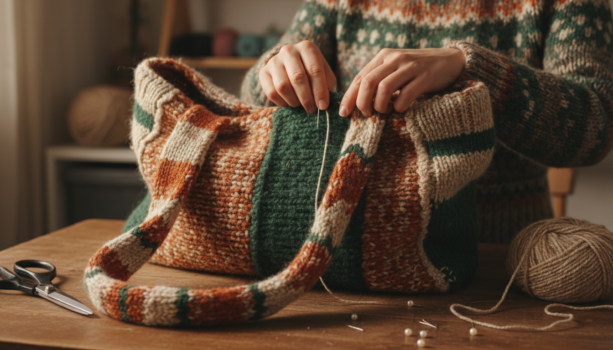 apprenez à transformer vos vieux pulls en accessoires pratiques grâce à notre guide de couture facile. recyclez malin et créez des pièces uniques en quelques étapes simples.