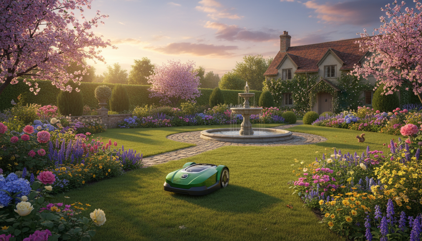 profitez de l'offre exceptionnelle de -300€ sur le robot tondeuse ecovacs disponible sur amazon. entretenez votre jardin facilement et efficacement avec cette technologie innovante.