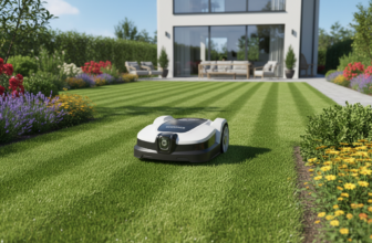 profitez de l'offre exceptionnelle sur le robot tondeuse ecovacs avec une réduction de 300€ sur amazon. entretenez votre jardin facilement et efficacement grâce à cette technologie innovante.