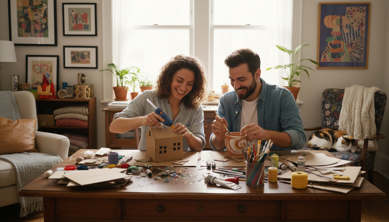 découvrez des idées simples, naturelles et économiques pour célébrer la saint-valentin à la maison et créer une ambiance romantique inoubliable.