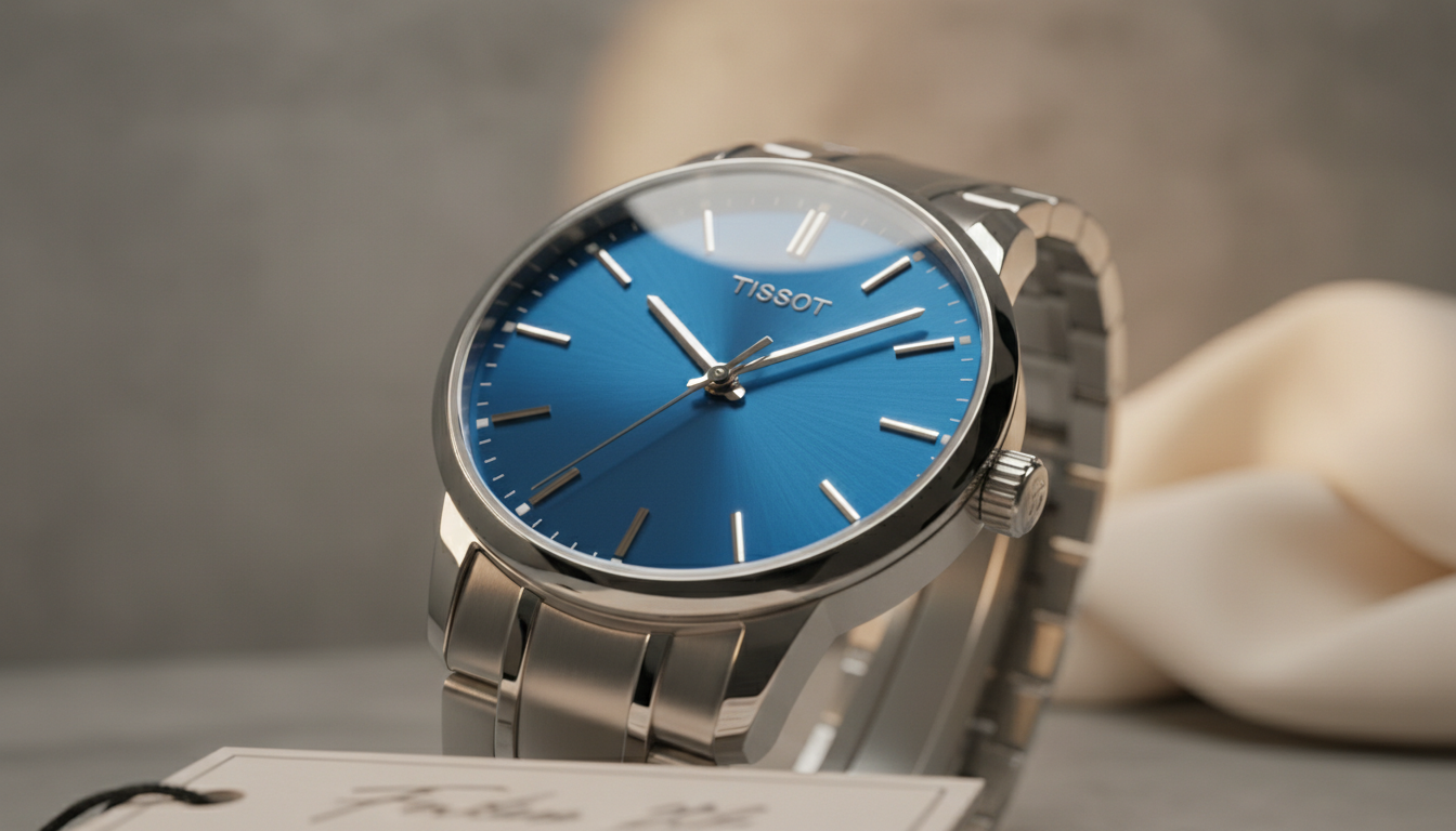 découvrez la montre bleue tissot à 745 euros, l'incontournable bonne affaire de ce début d'année 2026 alliant élégance et qualité suisse.