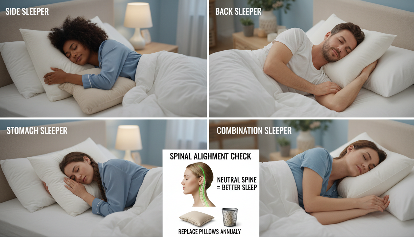 découvrez l’oreiller innovant qui épouse parfaitement votre nuque pour un soutien cervical optimal toute la nuit, et dites adieu aux torticolis grâce à un confort inégalé.