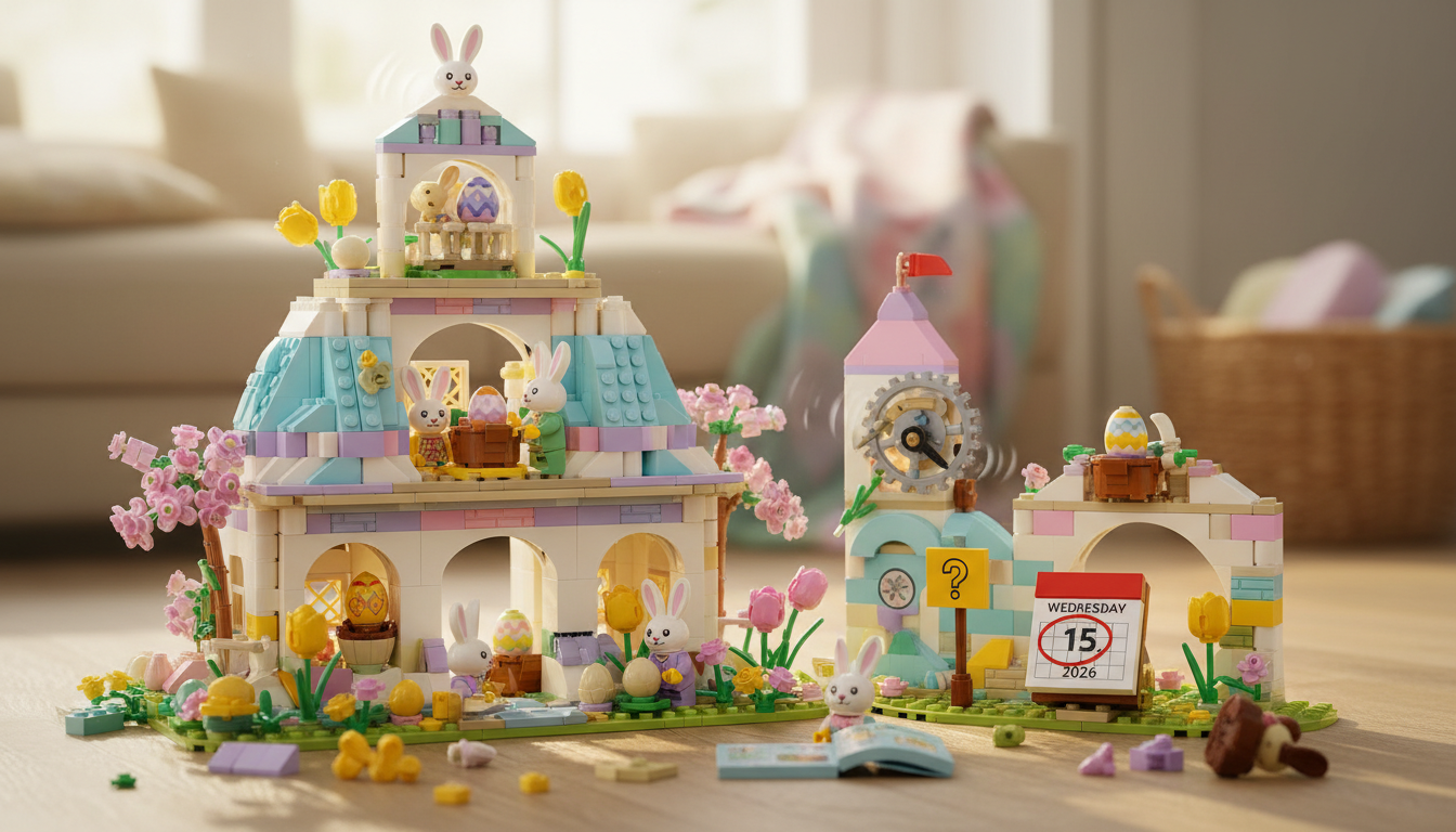 ne manquez pas votre dernière chance ce mercredi pour gagner le set lego spécial pâques 2026 offert ! participez vite et tentez de remporter ce cadeau unique.