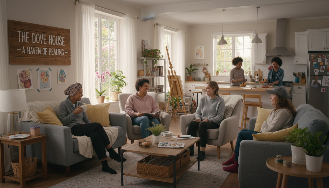 devenez hébergeuse solidaire et offrez un toit chaleureux ainsi que du soutien aux femmes en traitement contre le cancer. participez à une belle action humaine et solidaire.