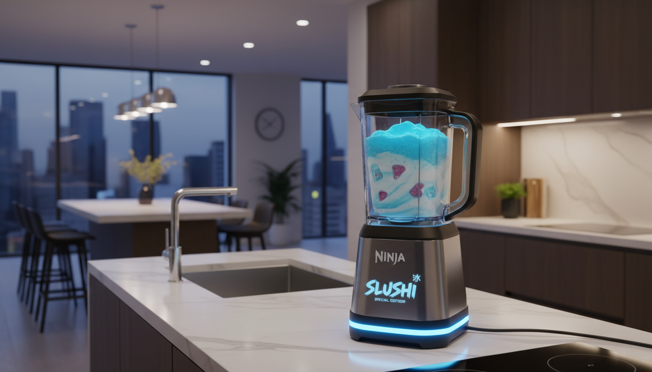 Incroyable promotion ce dimanche : la Ninja SLUSHi édition spéciale Amazon dégringole à -50 euros ! 4 profitez ce dimanche d'une incroyable promotion sur la ninja slushi édition spéciale amazon avec une réduction exceptionnelle de 50 euros !