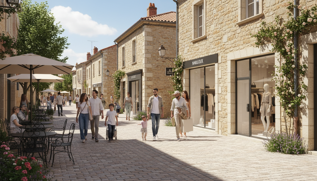 découvrez l'agrandissement du village des marques à nailloux avec l'ouverture de deux nouvelles boutiques, offrant encore plus de choix pour vos shopping.