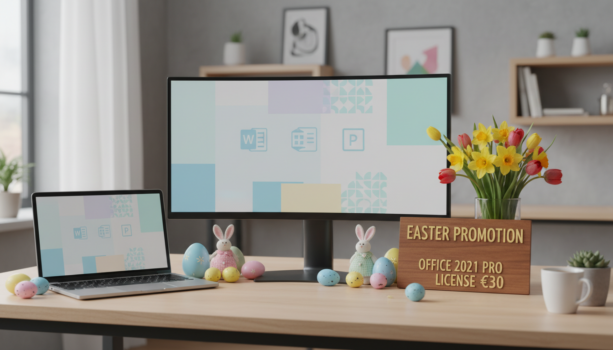 profitez de notre promotion exclusive de pâques : obtenez la licence office 2021 pro à seulement 30 € sur win. offre limitée, ne manquez pas cette occasion de bénéficier des meilleurs outils bureautiques à prix réduit.