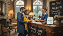 découvrez l'hôtel innovant à pornic qui rembourse 1 euro par nuit pour chaque millimètre de pluie, une offre unique pour illuminer votre séjour malgré la météo.