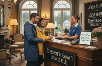 découvrez l'hôtel innovant à pornic qui rembourse 1 euro par nuit pour chaque millimètre de pluie, une offre unique pour illuminer votre séjour malgré la météo.