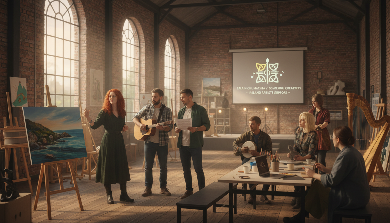 l’irlande fait le point sur son fonds spécial pour les artistes, soulignant des résultats prometteurs et un soutien renforcé au secteur culturel.