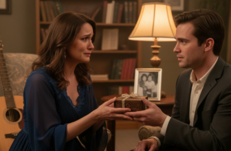 découvrez le moment émouvant où la maestro sandy, bouleversée, offre un cadeau précieux à son frère dans l'émission n'oubliez pas les paroles.