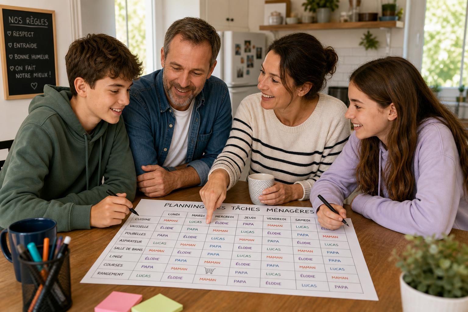Comment motiver les ados à participer aux tâches ménagères 9 découvrez des conseils pratiques pour encourager les adolescents à s'impliquer activement dans les tâches ménagères et favoriser leur autonomie à la maison.