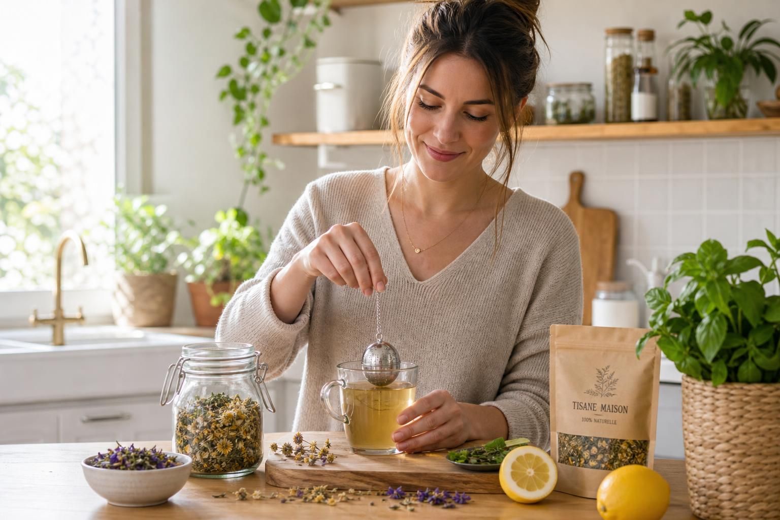 Fabriquer ses tisanes maison avec les plantes du jardin 14 apprenez à fabriquer vos propres tisanes maison en utilisant les plantes fraîches de votre jardin pour des infusions naturelles et savoureuses.