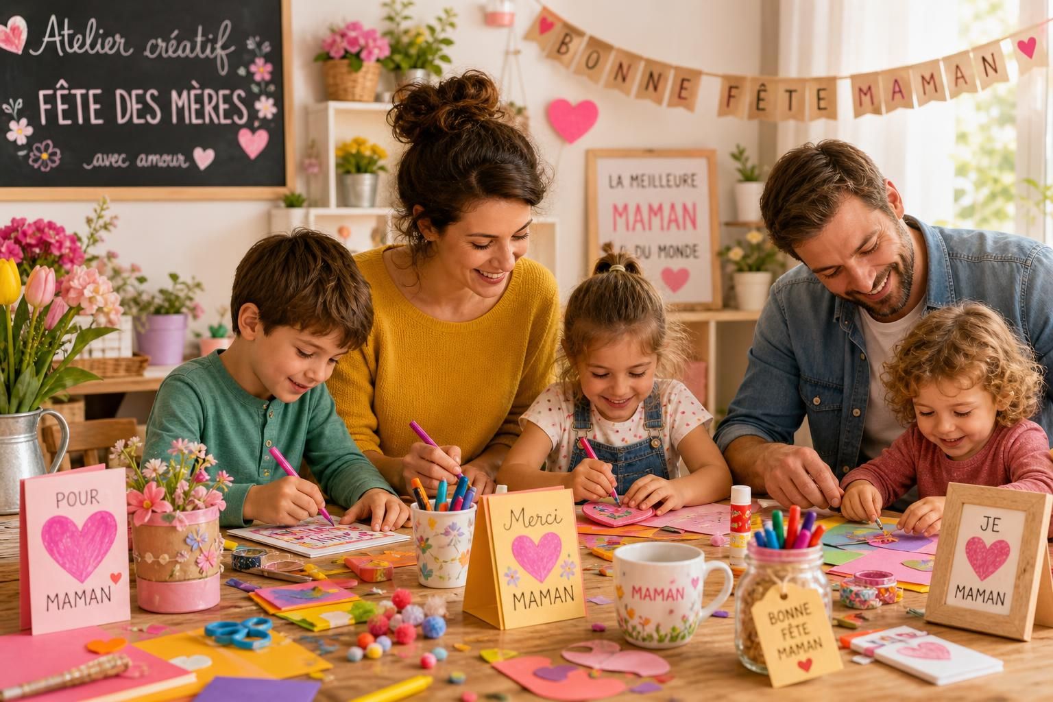 découvrez des idées créatives et faciles pour célébrer la fête des mères avec des activités diy originales et personnalisées.