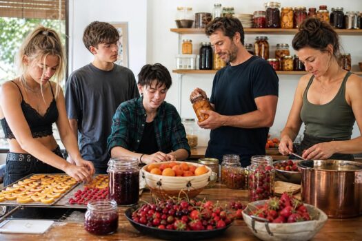 apprenez à conserver vos fruits d'été grâce à nos méthodes simples et efficaces : confitures maison, mise en bocaux et séchage pour savourer vos saveurs estivales toute l'année.