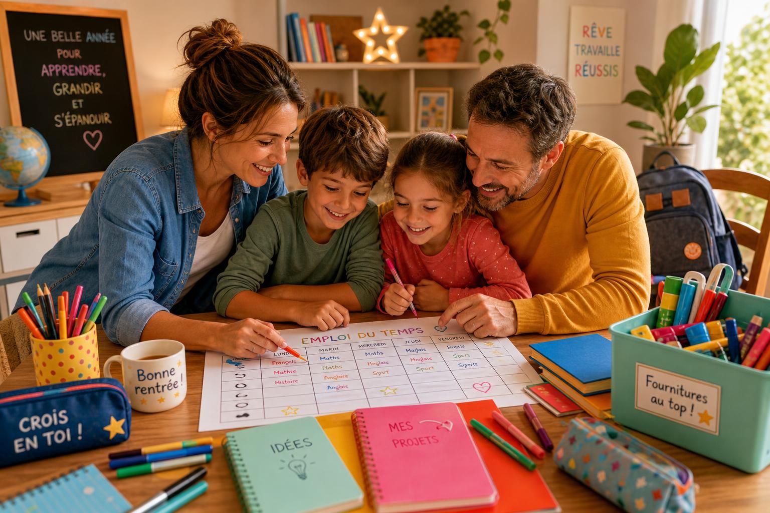 Planning familial : comment j’organise septembre 7 découvrez comment organiser efficacement votre planning familial pour le mois de septembre et optimiser votre temps en famille.